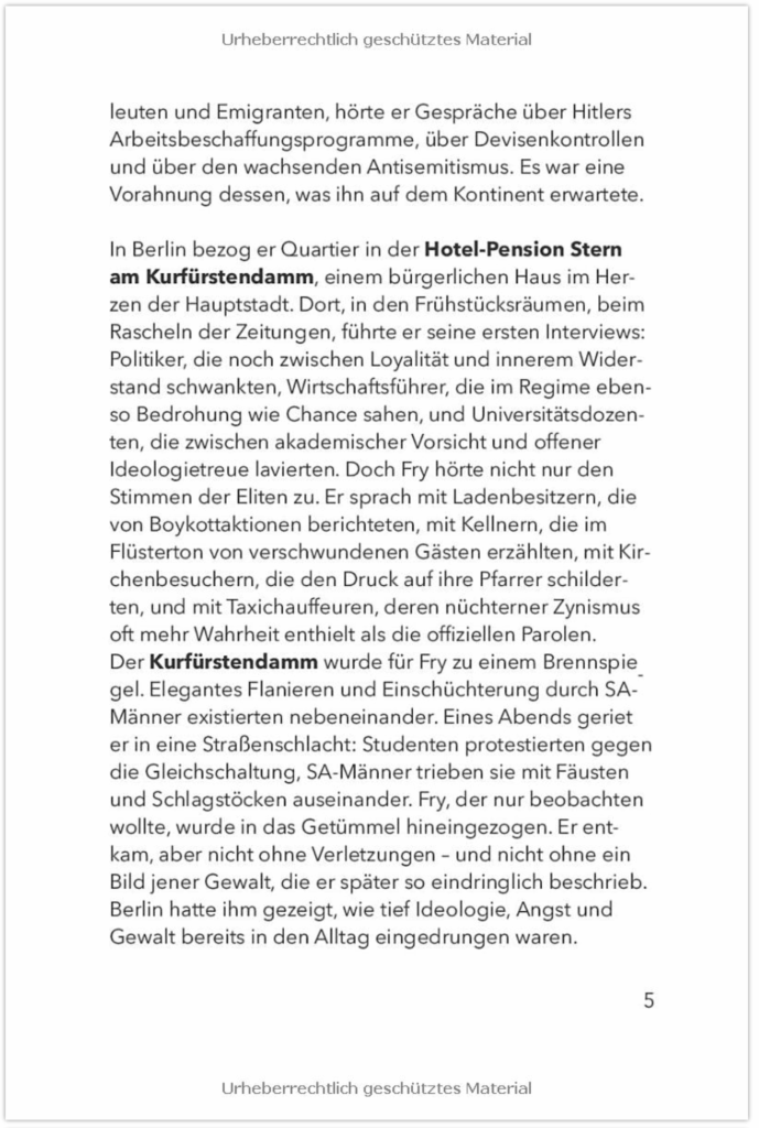 Varian Fry - Von Berlin nach Marseille